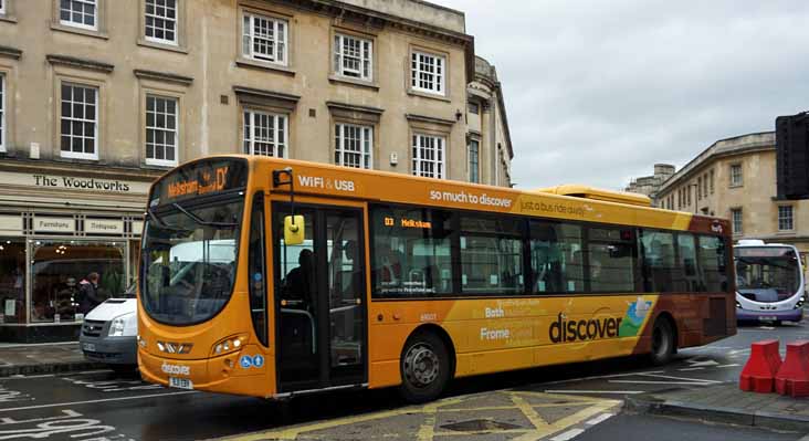 First West of England Volvo B7RLE Wright 66507 discover